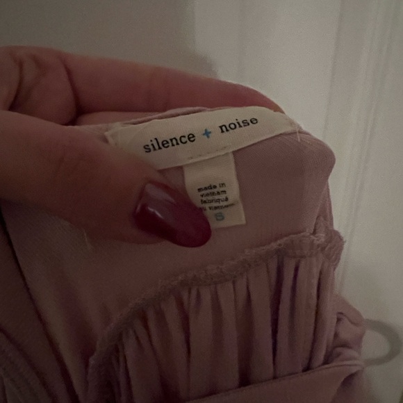 Urban Outfitters Silence + Noise Belinda Ribbed Knit Wide-Leg Jumpsuit - Picture 4 of 4